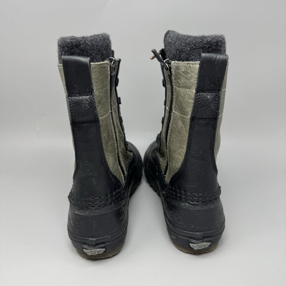 Vans MTE Standard Zip Snow Boots Snowboard Winter Black Green Mens Size 7